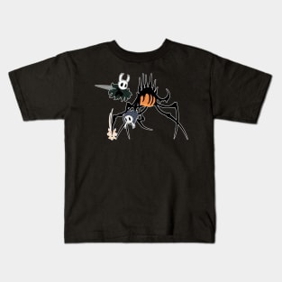 Hollow Knight - Nosk battle Kids T-Shirt